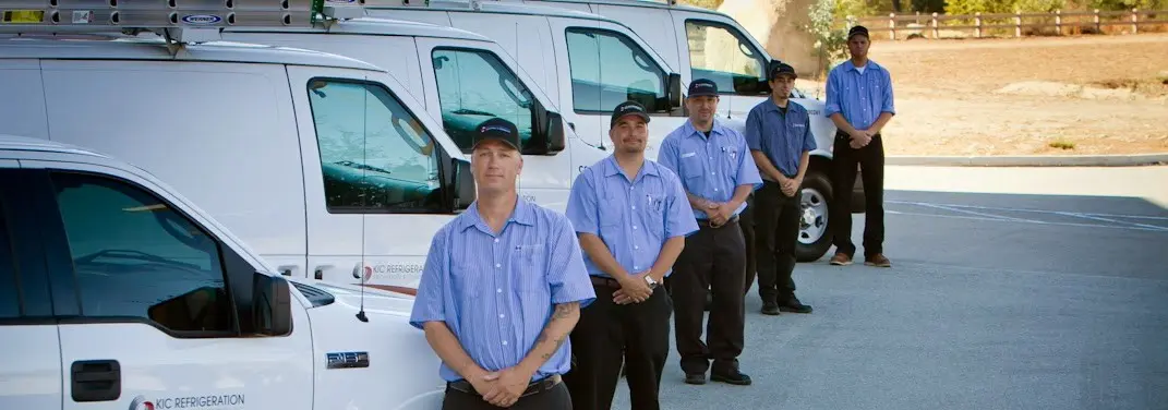KIC Refrigeration crew ready for Mini Split Repair jobs across Cerritos